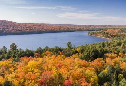 Aerial view of Ontario near Cardiff homes for sale